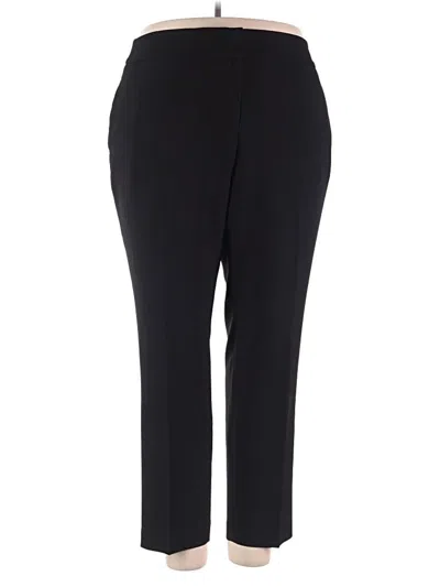Pre-owned Kasper Dress Pants In Black