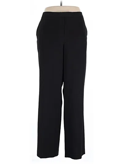 Pre-owned Kasper Dress Pants In Black