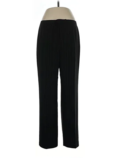 Pre-owned Kasper Dress Pants In Black