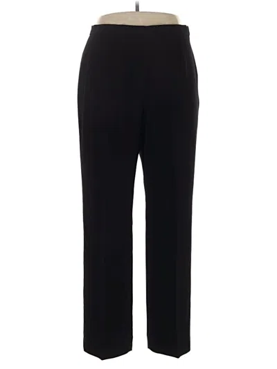 Pre-owned Kasper Dress Pants In Black