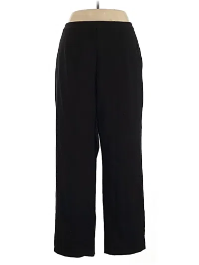 Pre-owned Kasper Dress Pants In Black
