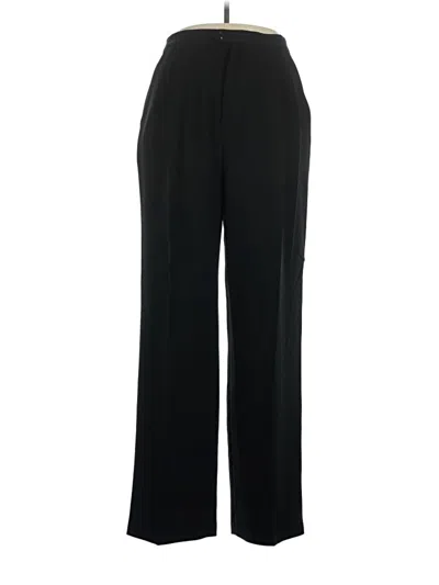 Pre-owned Kasper Dress Pants In Black