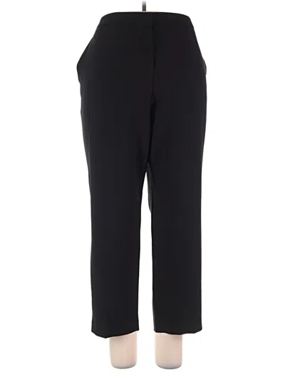 Pre-owned Kasper Dress Pants In Black