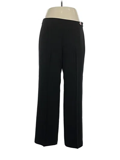 Pre-owned Kasper Dress Pants In Black