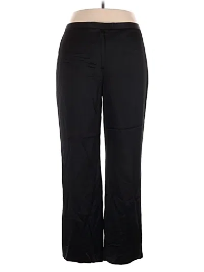 Pre-owned Kasper Dress Pants In Black