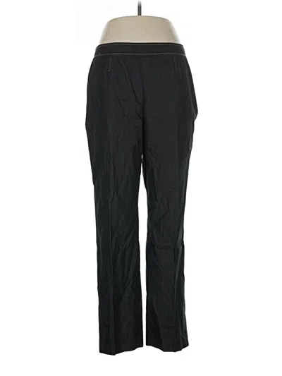 Pre-owned Kasper Dress Pants In Black