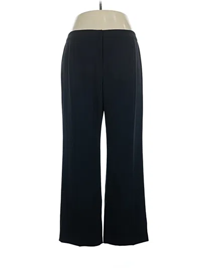 Pre-owned Kasper Dress Pants In Black