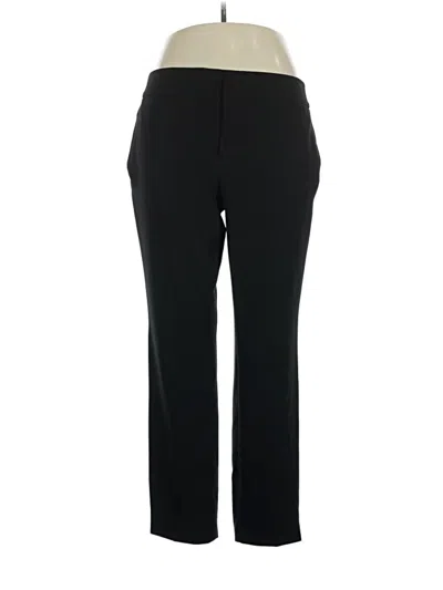Pre-owned Kasper Dress Pants In Black