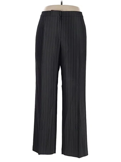 Pre-owned Kasper Dress Pants In Black