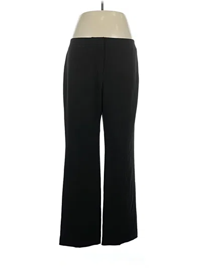 Pre-owned Kasper Dress Pants In Black