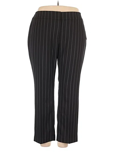 Pre-owned Kasper Dress Pants In Black