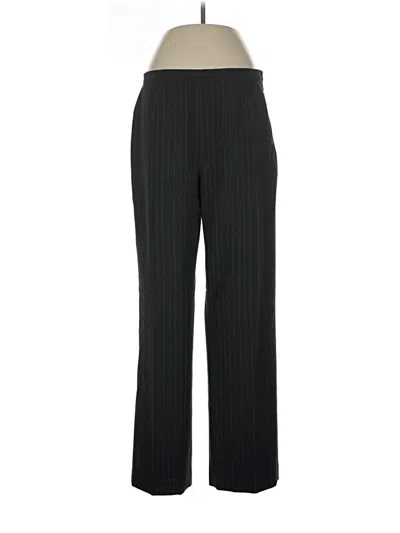 Pre-owned Kasper Dress Pants In Black
