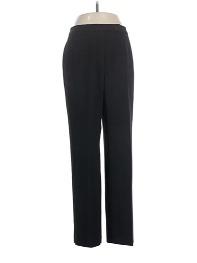 Pre-owned Kasper Dress Pants In Black