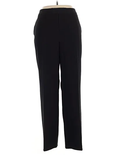 Pre-owned Kasper Dress Pants In Black