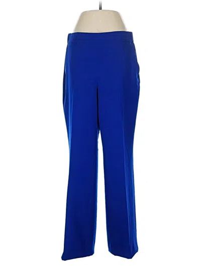 Pre-owned Kasper Dress Pants In Blue