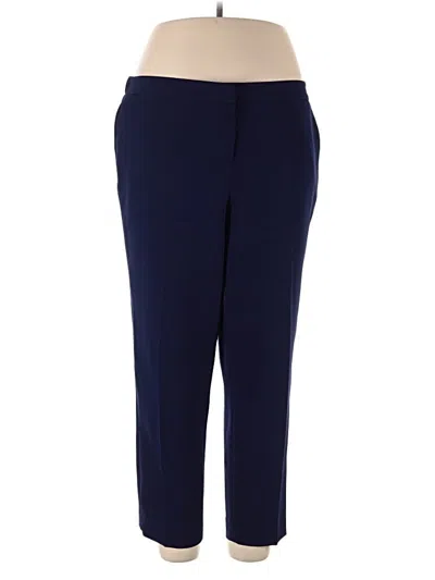 Pre-owned Kasper Dress Pants In Blue