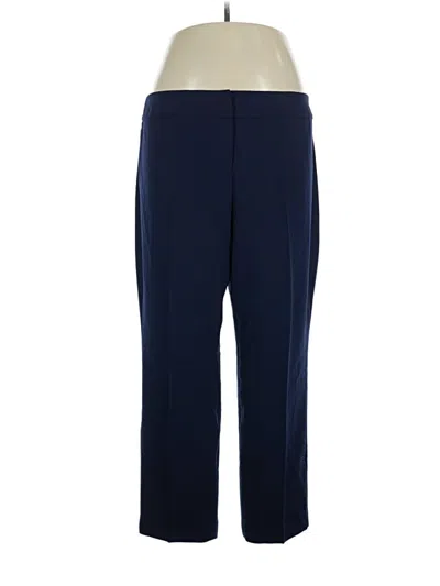 Pre-owned Kasper Dress Pants In Blue