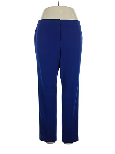 Pre-owned Kasper Dress Pants In Blue