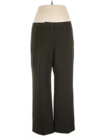 Pre-owned Kasper Dress Pants In Brown
