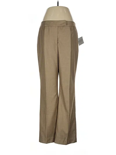 Pre-owned Kasper Dress Pants In Brown