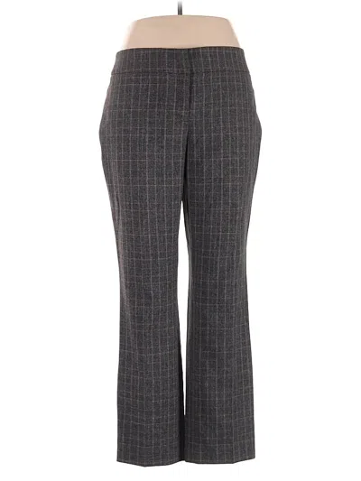 Pre-owned Kasper Dress Pants In Gray