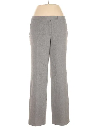 Pre-owned Kasper Dress Pants In Gray