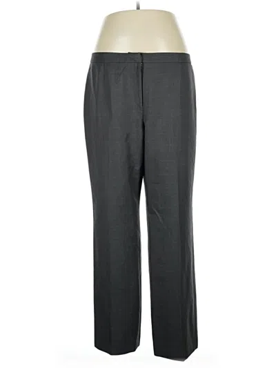 Pre-owned Kasper Dress Pants In Gray