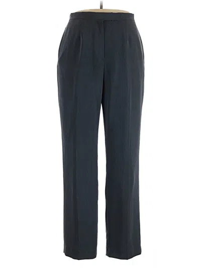 Pre-owned Kasper Dress Pants In Gray