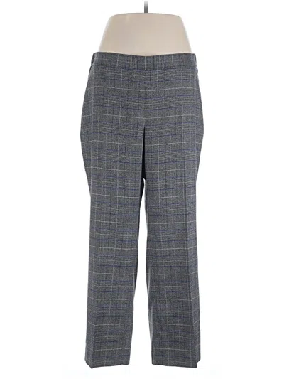 Pre-owned Kasper Dress Pants In Gray