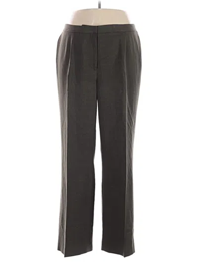 Pre-owned Kasper Dress Pants In Gray