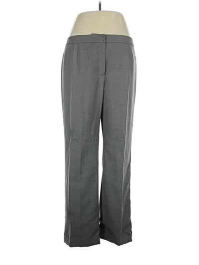 Pre-owned Kasper Dress Pants In Gray
