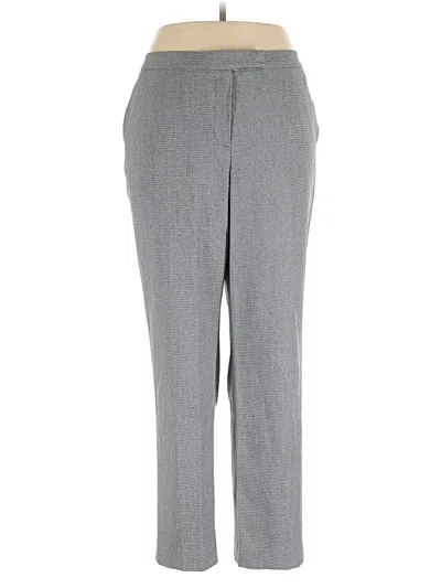 Pre-owned Kasper Dress Pants In Gray