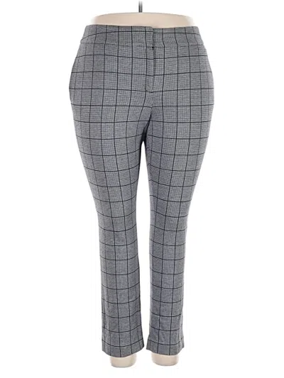 Pre-owned Kasper Dress Pants In Gray