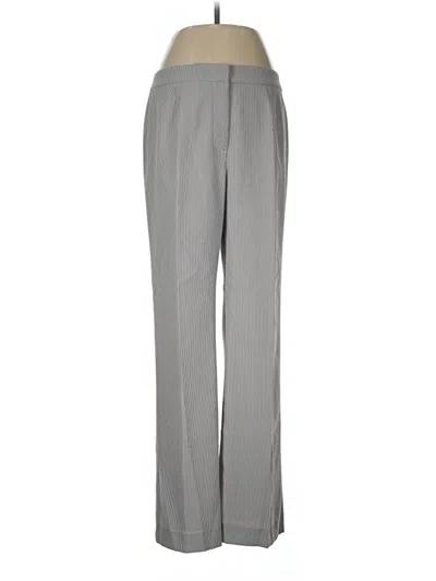 Pre-owned Kasper Dress Pants In Gray