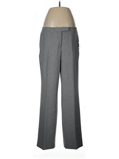 Pre-owned Kasper Dress Pants In Gray