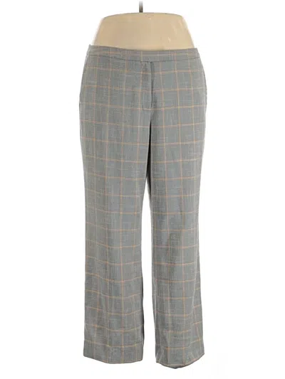 Pre-owned Kasper Dress Pants In Gray