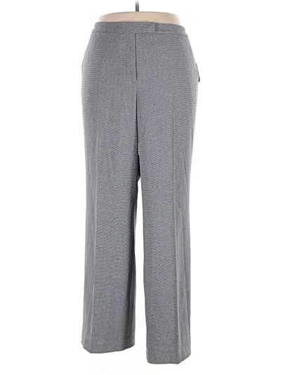 Pre-owned Kasper Dress Pants In Gray