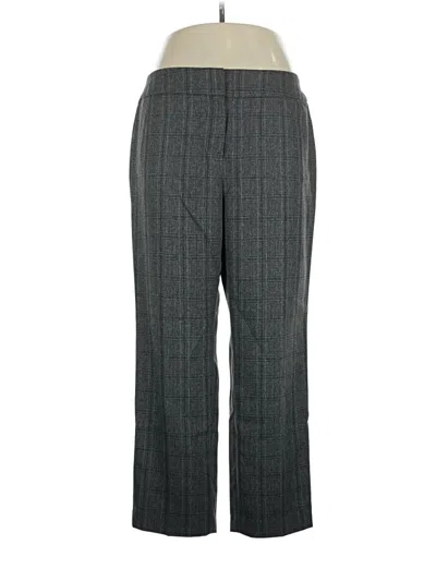 Pre-owned Kasper Dress Pants In Gray