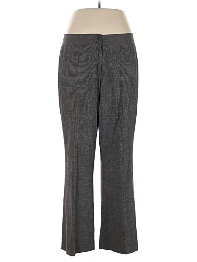 Pre-owned Kasper Dress Pants In Gray