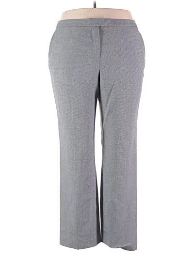 Pre-owned Kasper Dress Pants In Gray