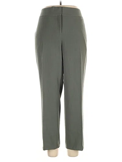 Pre-owned Kasper Dress Pants In Gray