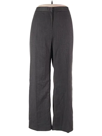 Pre-owned Kasper Dress Pants In Gray