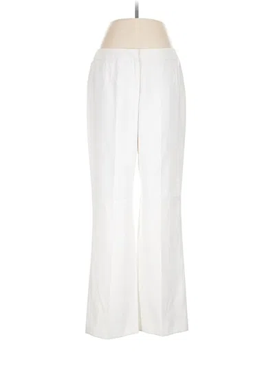 Pre-owned Kasper Dress Pants In Ivory