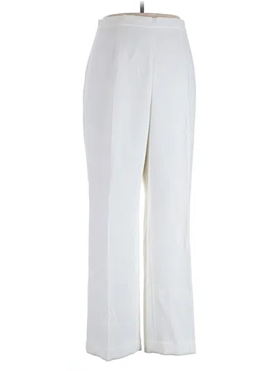 Pre-owned Kasper Dress Pants In Ivory