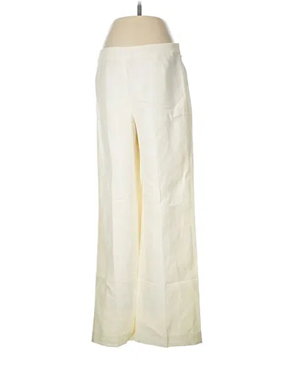 Pre-owned Kasper Dress Pants In Ivory