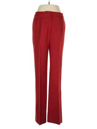 Pre-owned Kasper Dress Pants In Red