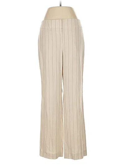 Pre-owned Kasper Dress Pants In White