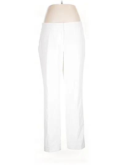 Pre-owned Kasper Dress Pants In White