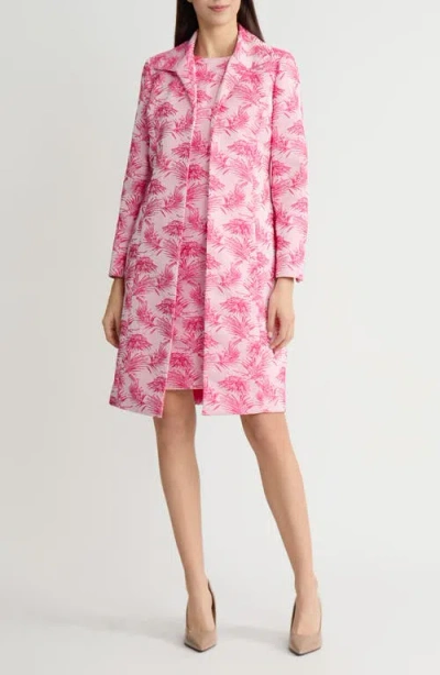 Kasper Embroidered Jacket In Multi