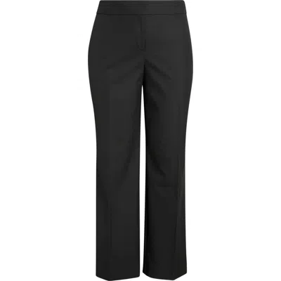 Kasper Straight Leg Pants In Black